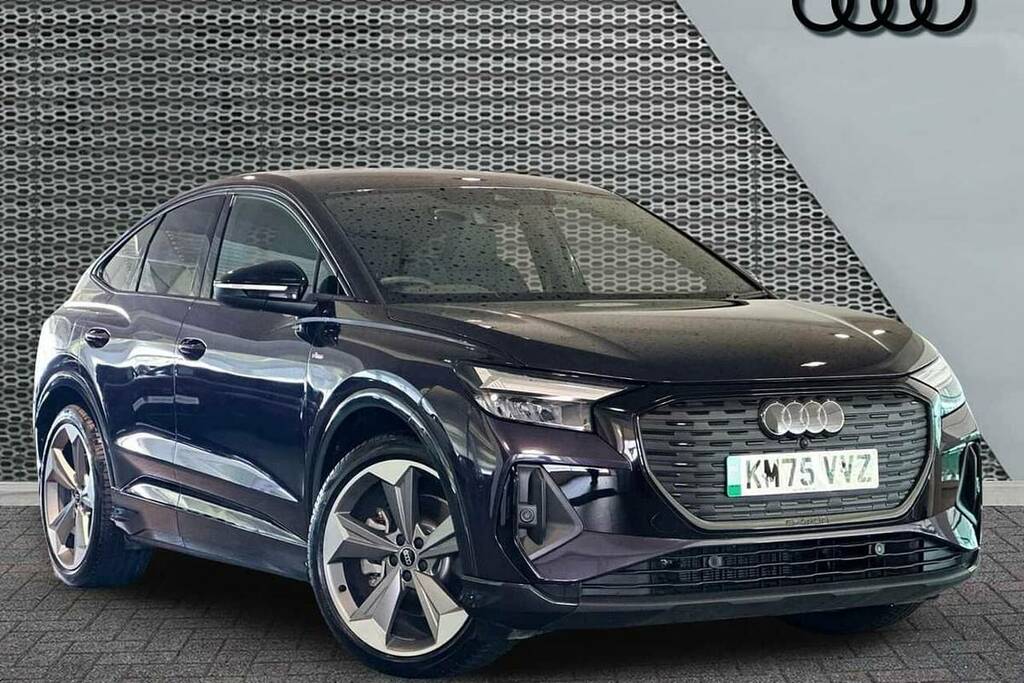Audi Q4 E Tron 210Kw 45 82Kwh Black Edition Purple