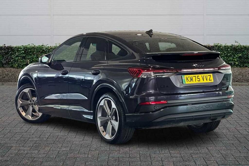 Audi Q4 E Tron 210Kw 45 82Kwh Black Edition KM75VVZ Purple #3