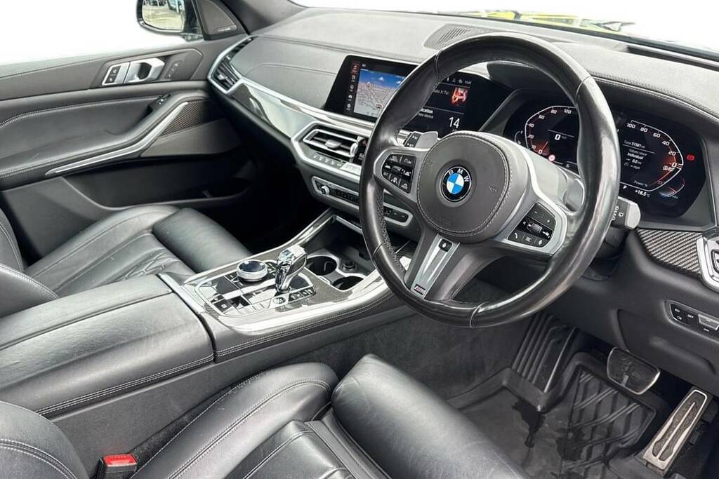 BMW X5 Xdrive M50i Blue #6
