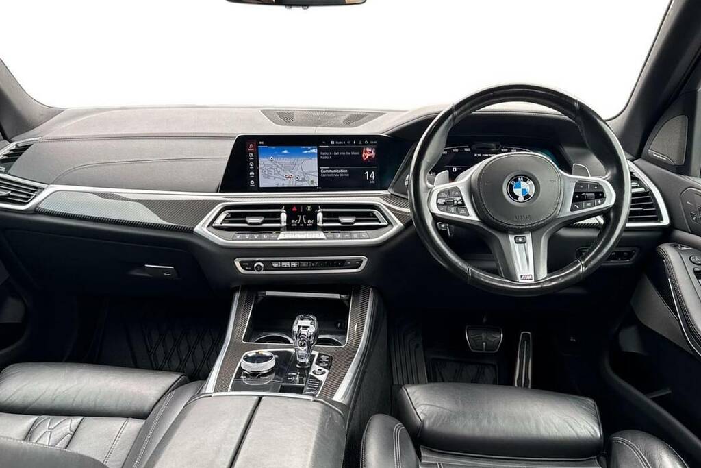 BMW X5 Xdrive M50i Blue #4