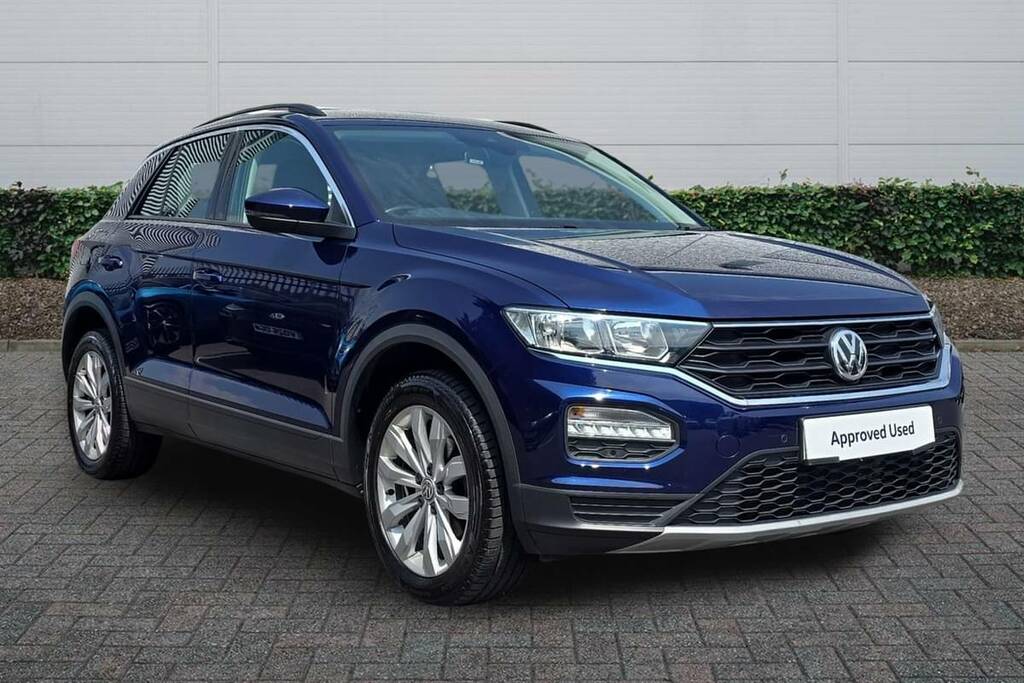 Volkswagen T-Roc 1.5 Tsi Evo Se Blue