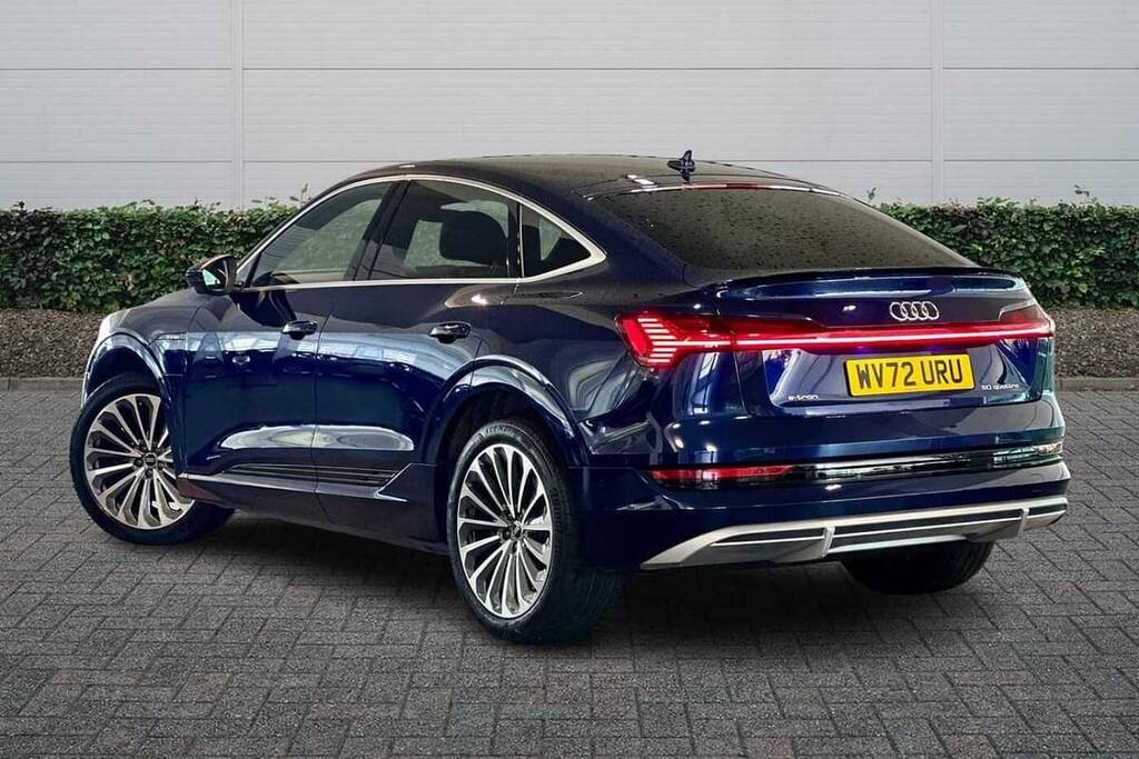 Audi E-tron 230Kw 50 Quattro 71Kwh S Line WV72URU Blue #3