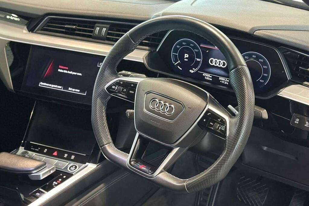Audi E-tron 230Kw 50 Quattro 71Kwh S Line WV72URU Blue #6