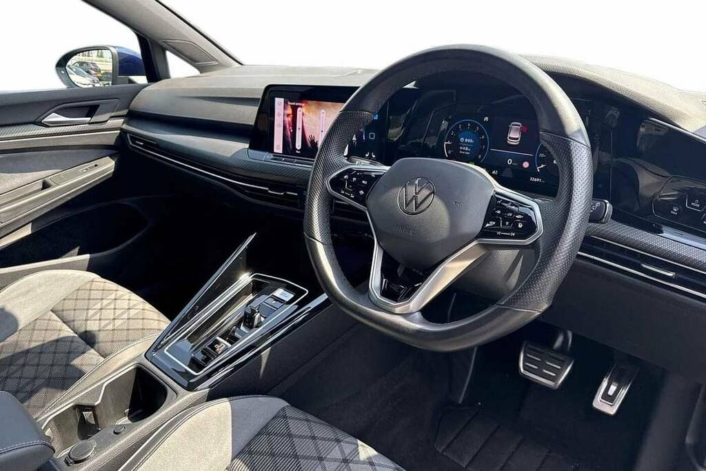 Volkswagen Golf 1.5 Etsi 150 R-line Dsg VN73XAC Blue #6