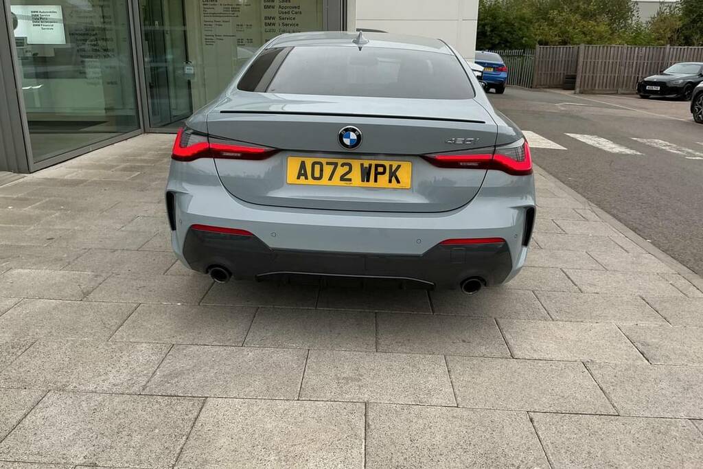 BMW 4 Series Gran Coupe 420I M Sport Step AO72WPK Grey #4