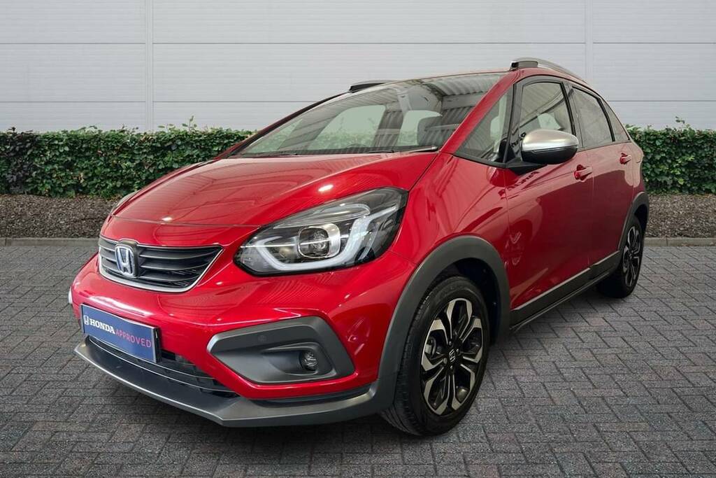 Honda Jazz 1.5 I-mmd Hybrid Crosstar Ex Ecvt Red #6