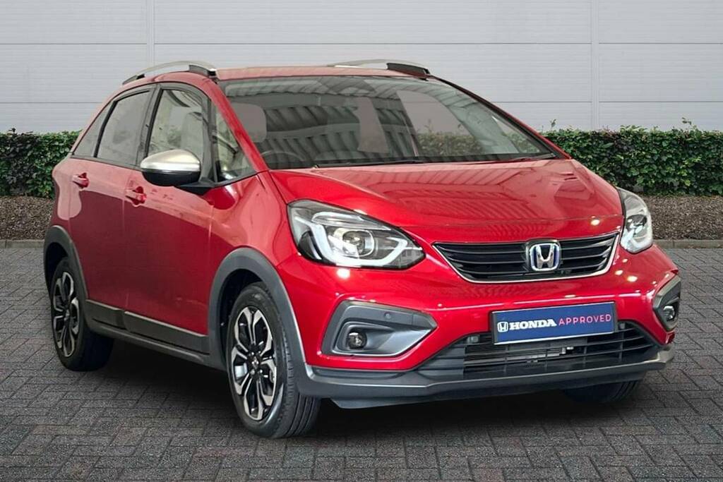 Honda Jazz 1.5 I-mmd Hybrid Crosstar Ex Ecvt Red
