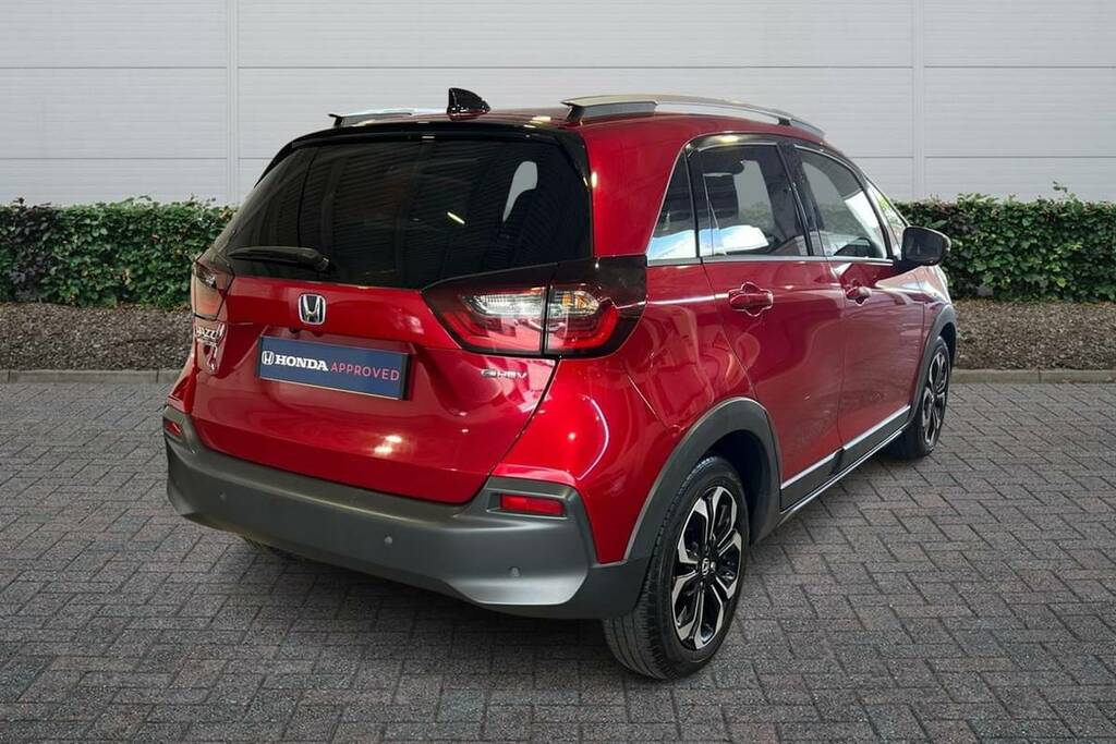 Honda Jazz 1.5 I-mmd Hybrid Crosstar Ex Ecvt Red #5