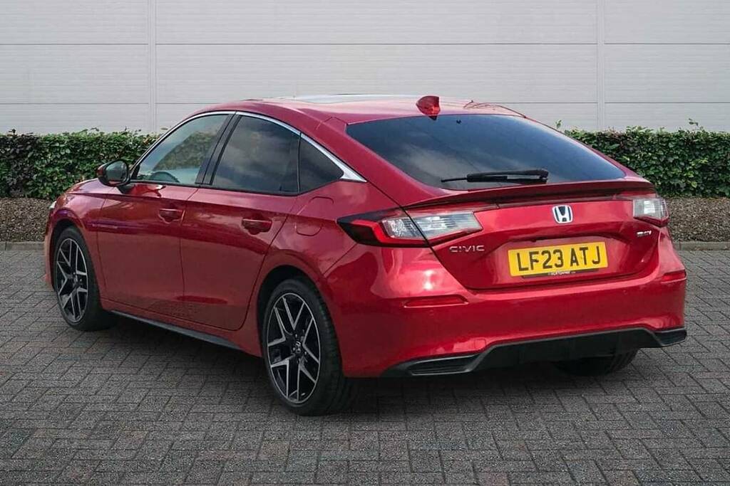 Honda Civic 2.0 Ehev Advance Cvt Red #3