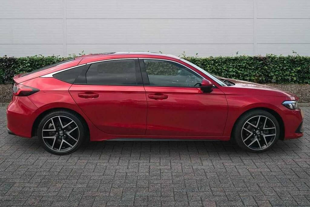 Honda Civic 2.0 Ehev Advance Cvt Red #5