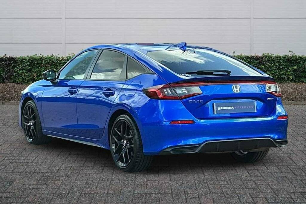 Honda Civic 2.0 Ehev Sport Cvt Blue #3