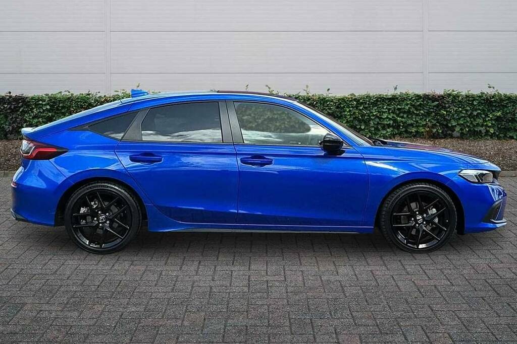 Honda Civic 2.0 Ehev Sport Cvt Blue #4
