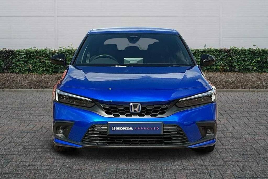 Honda Civic 2.0 Ehev Elegance Cvt Black #7