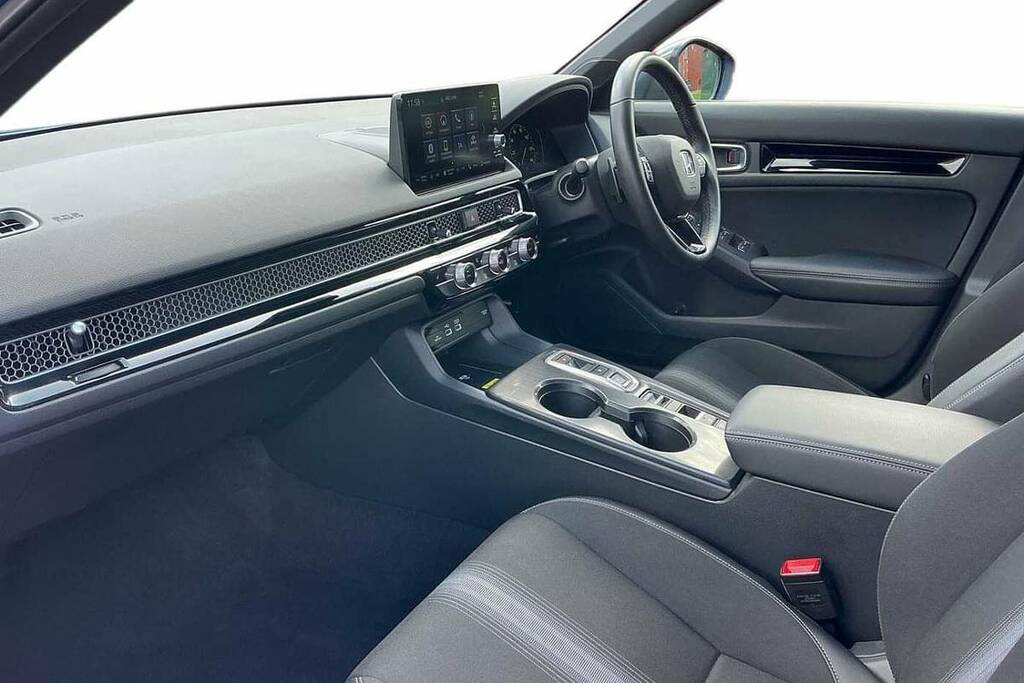 Honda Civic 2.0 Ehev Sport Cvt Blue #2