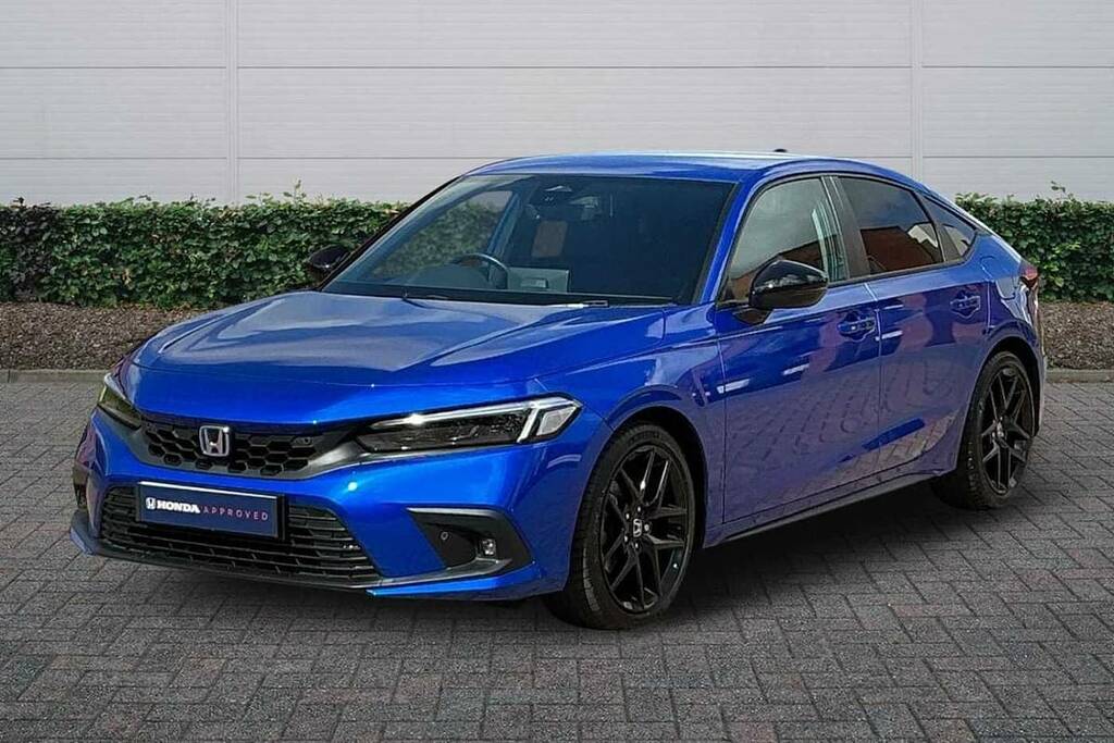 Honda Civic 2.0 Ehev Elegance Cvt Black #14