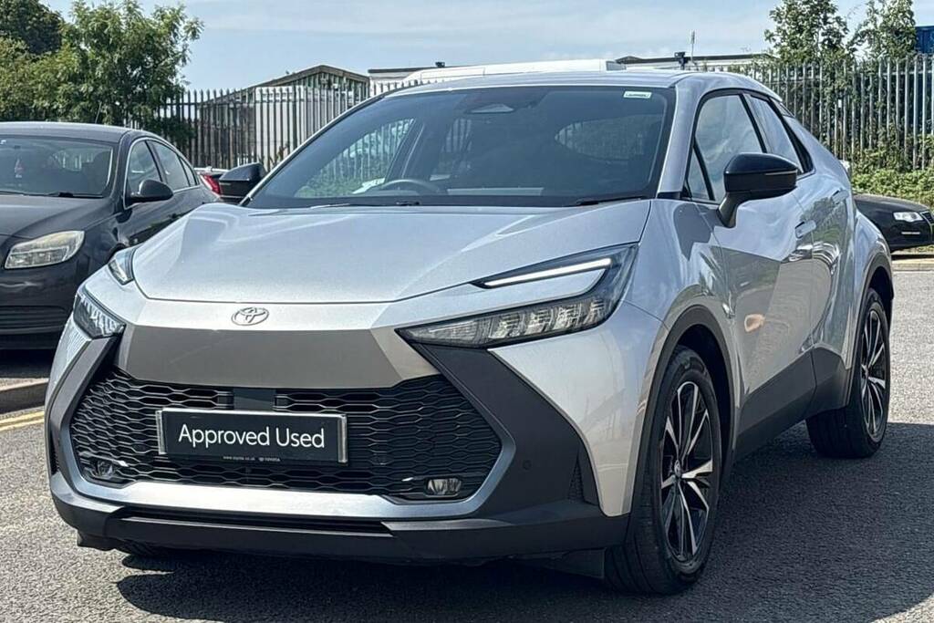 Toyota C-Hr 1.8 Hybrid Design Cvt Silver #3