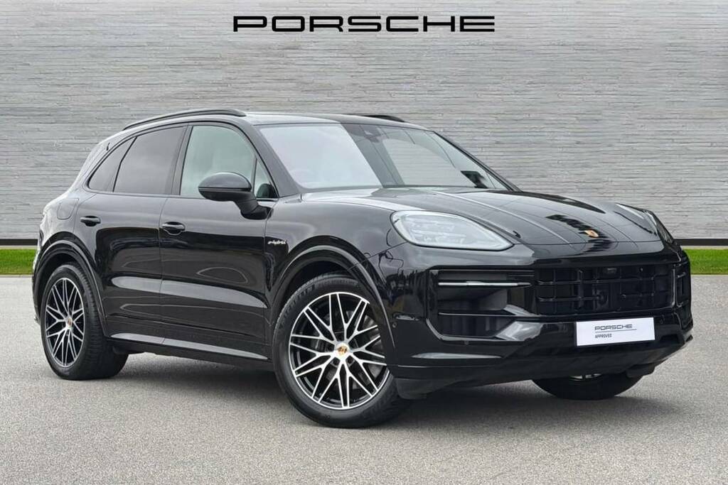 Porsche Cayenne E-hybrid Tiptronic S Black