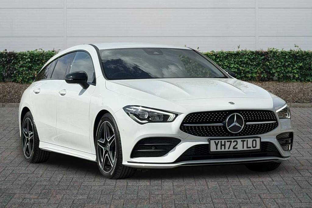 Mercedes-Benz CLA Class 180 Amg Line Executive Tip YH72TLO White