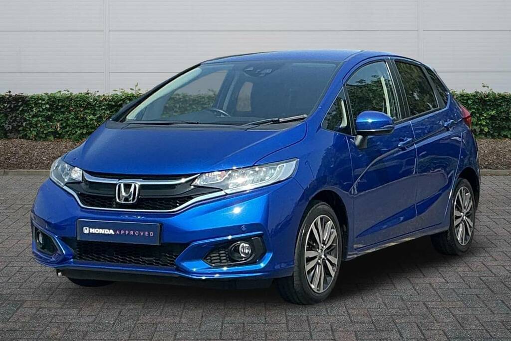 Honda Jazz 1.3 I-vtec Ex Navi Cvt Blue #6
