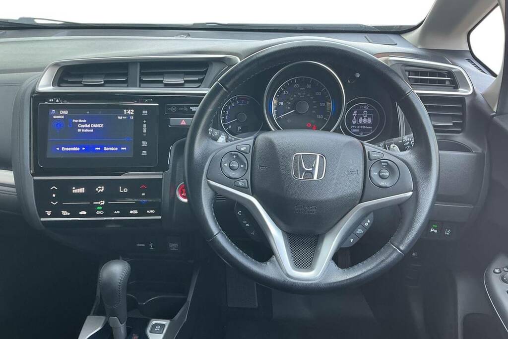 Honda Jazz 1.3 I-vtec Ex Navi Cvt Blue #4
