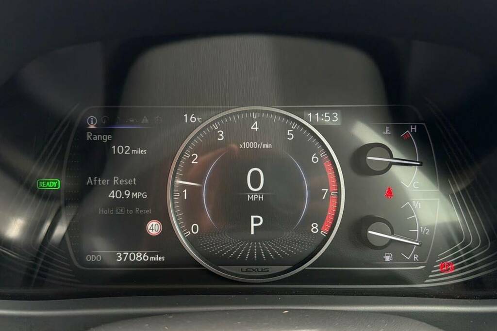 Lexus UX 250H 2.0 Cvt Nav Blue #11
