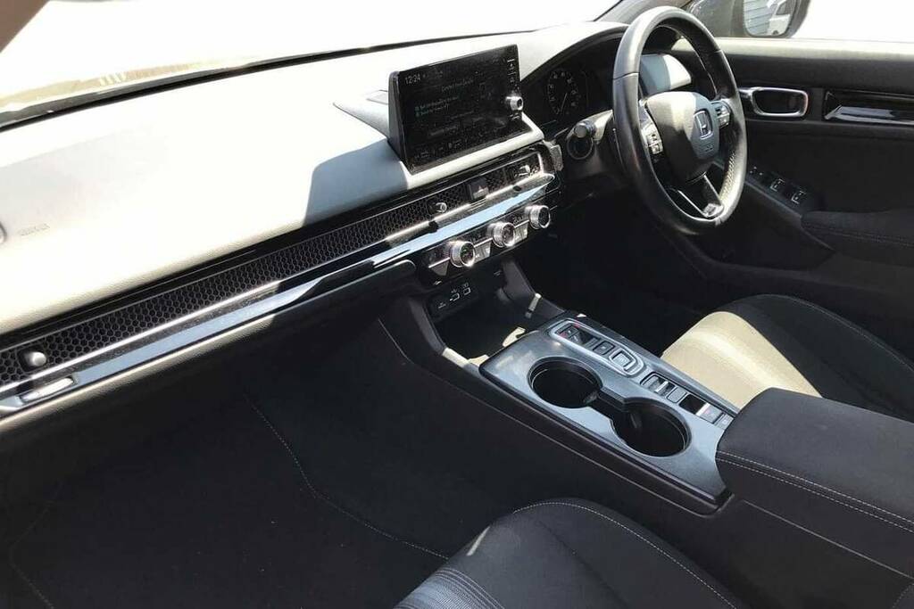 Honda Civic 2.0 Ehev Elegance Cvt Black #2