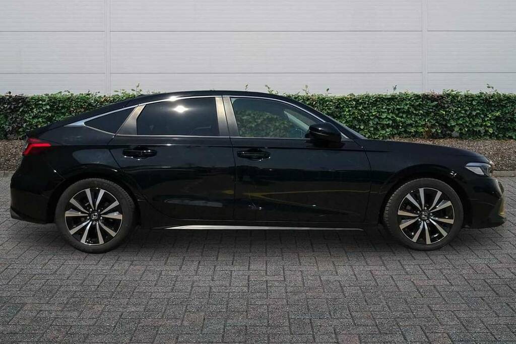 Honda Civic 2.0 Ehev Elegance Cvt Black #5