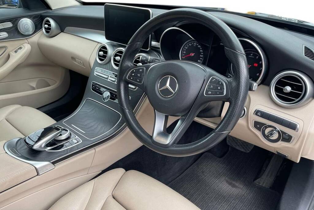 Mercedes-Benz C Class C350e Sport Premium Plus Black #4