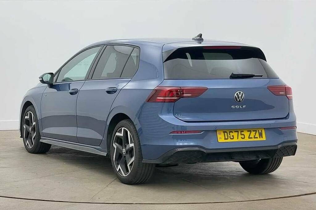 Volkswagen Golf 2.0 Tdi 150 R-line Dsg DG75ZZW Blue #3