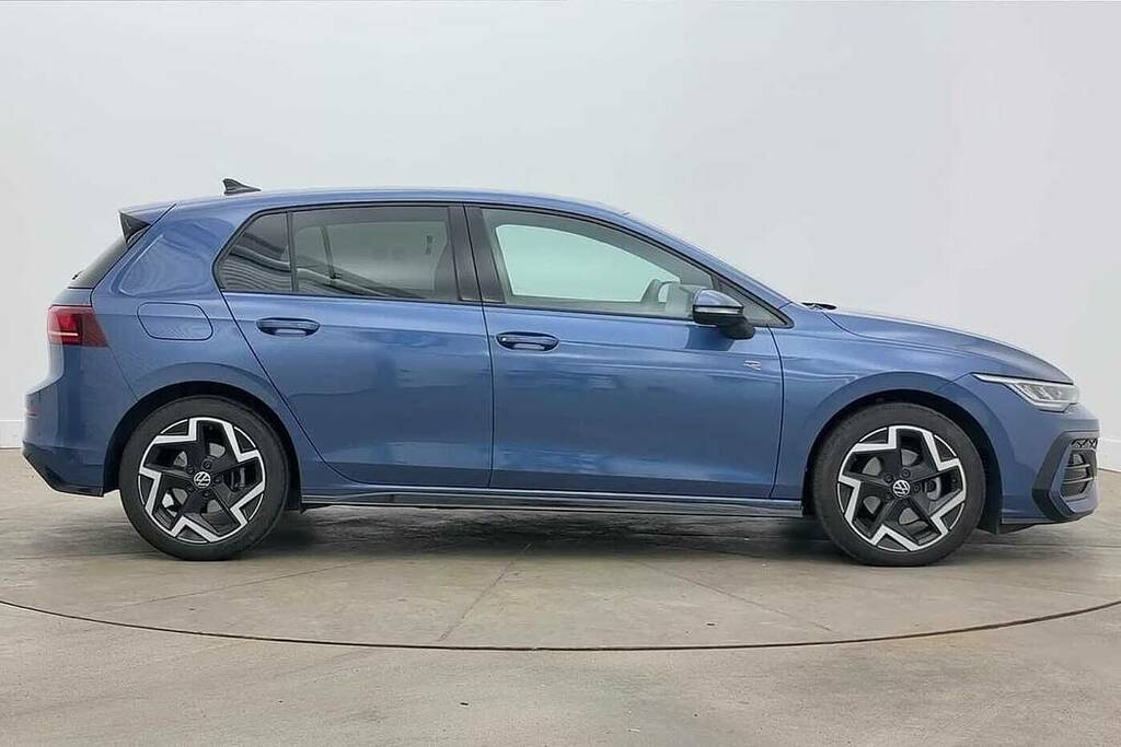 Volkswagen Golf 2.0 Tdi 150 R-line Dsg DG75ZZW Blue #4