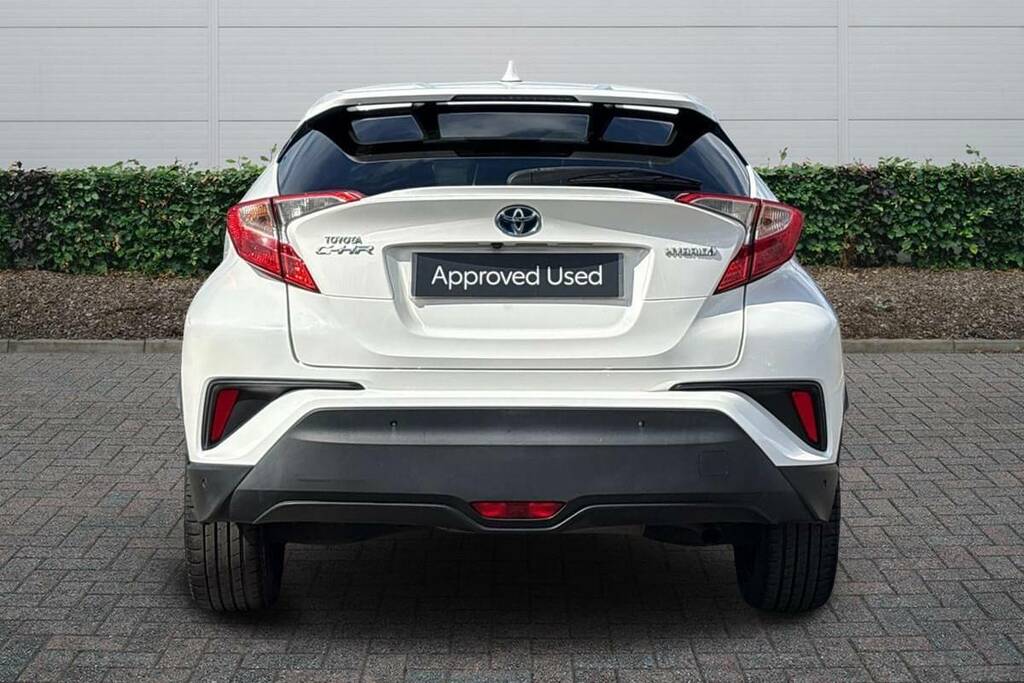 Toyota C-Hr 1.8 Hybrid Excel Cvt White #4
