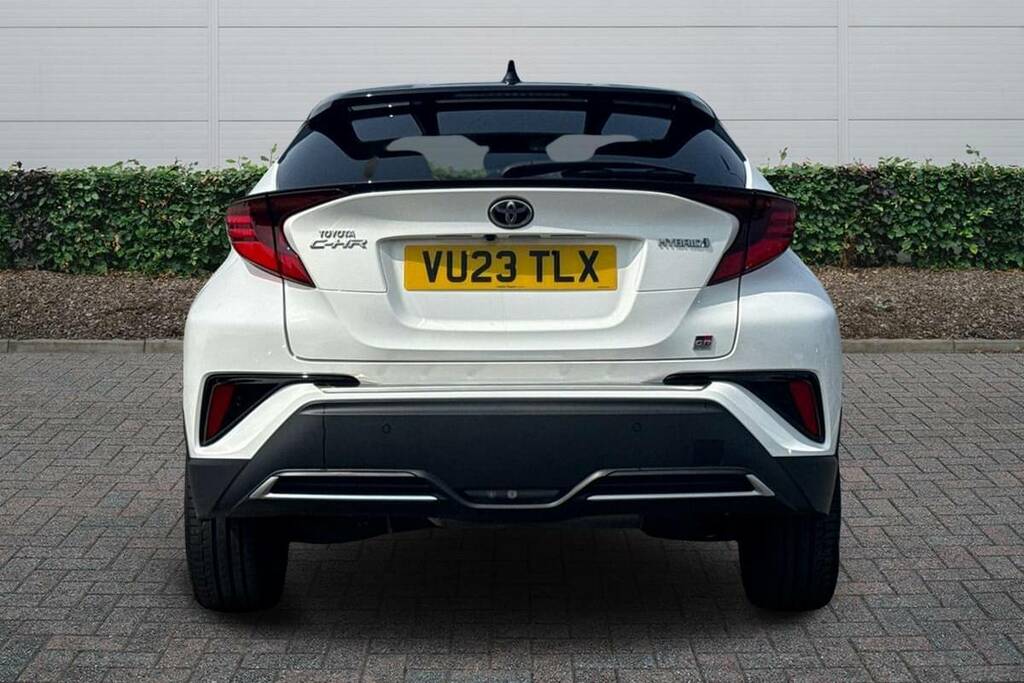 Toyota C-Hr 1.8 Hybrid Gr Sport Cvt VU23TLX White #4