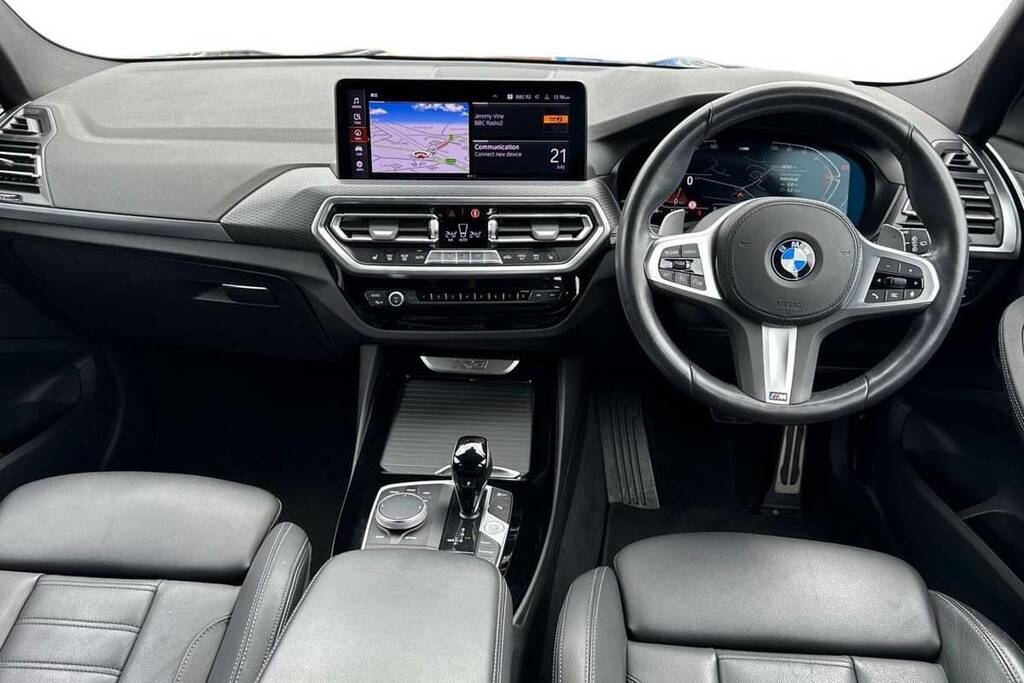 BMW X3 Xdrive30d Mht M Sport Blue #4