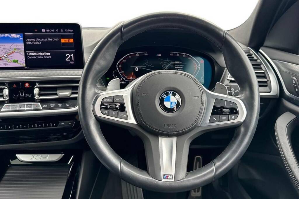 BMW X3 Xdrive30d Mht M Sport Blue #5