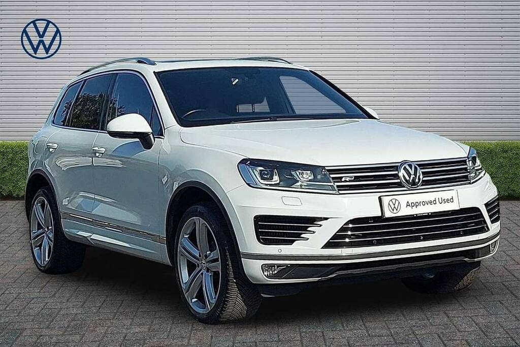 Volkswagen Touareg 3.0 V6 Tdi Bmt 262 R-line Plus Tip White