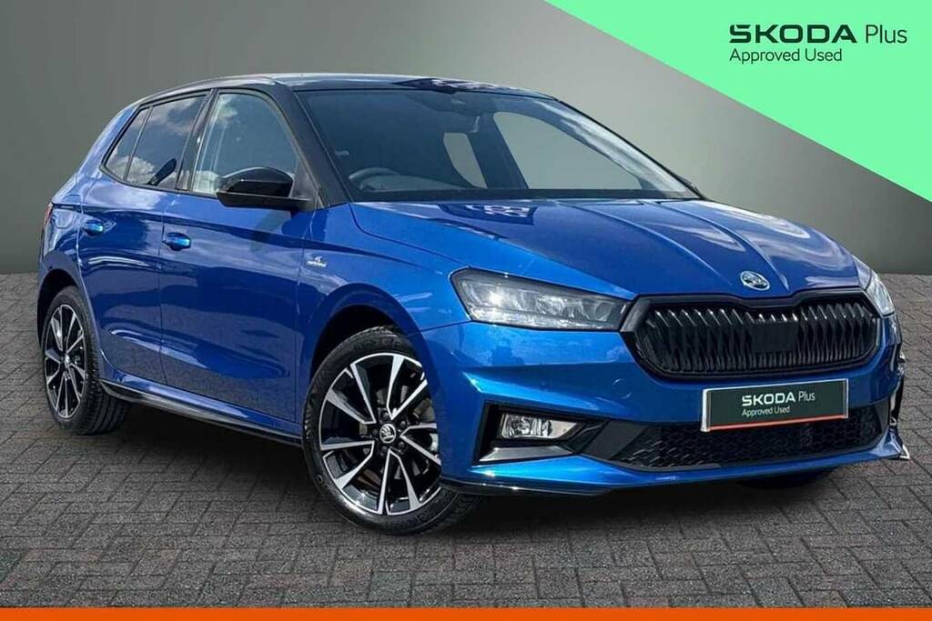 Skoda Fabia 1.0 Tsi 116 Monte Carlo Dsg DE74GSV Blue