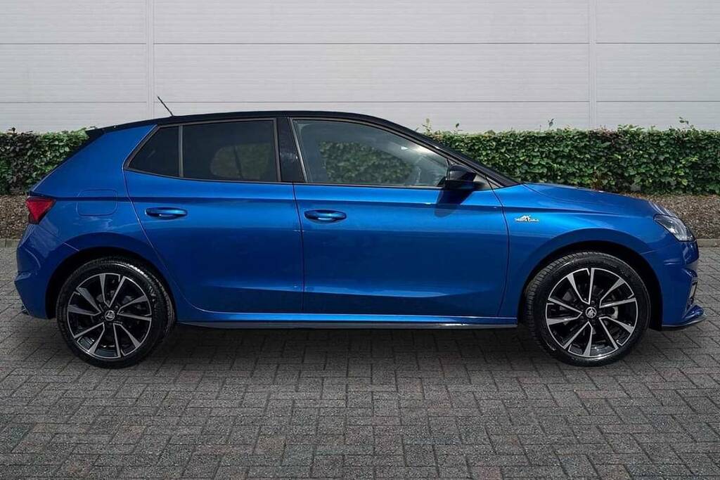 Skoda Fabia 1.0 Tsi 116 Monte Carlo Dsg DE74GSV Blue #4