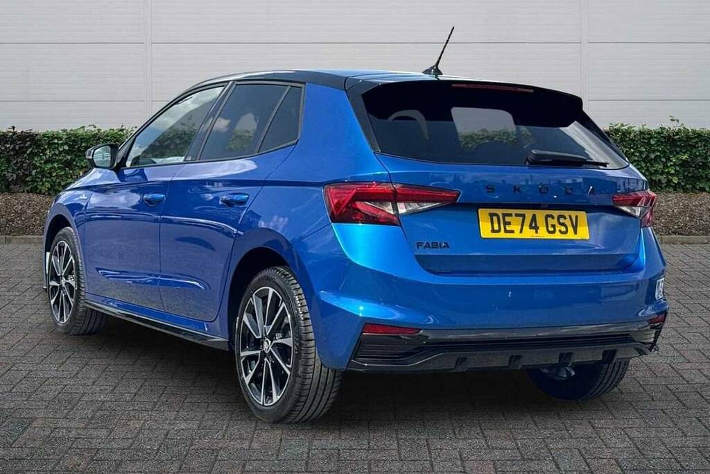 Skoda Fabia 1.0 Tsi 116 Monte Carlo Dsg DE74GSV Blue #3