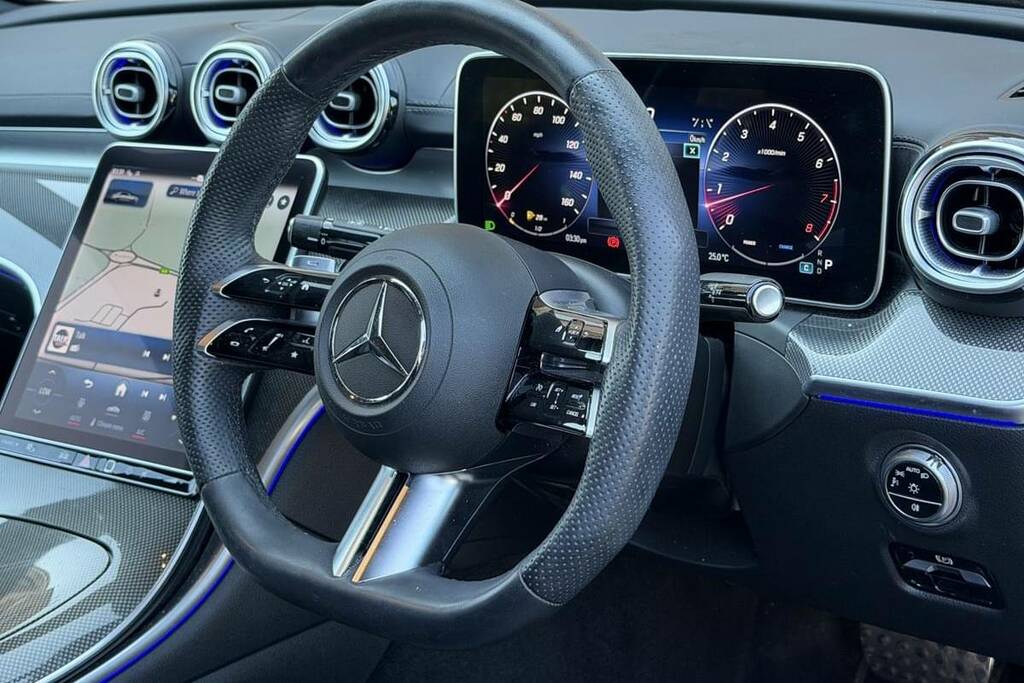 Mercedes-Benz C Class C200 Amg Line Premium 9G-tronic Grey #4