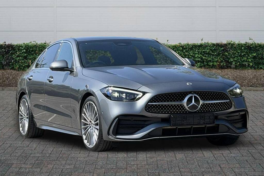 Mercedes-Benz C Class C200 Amg Line Premium 9G-tronic Grey