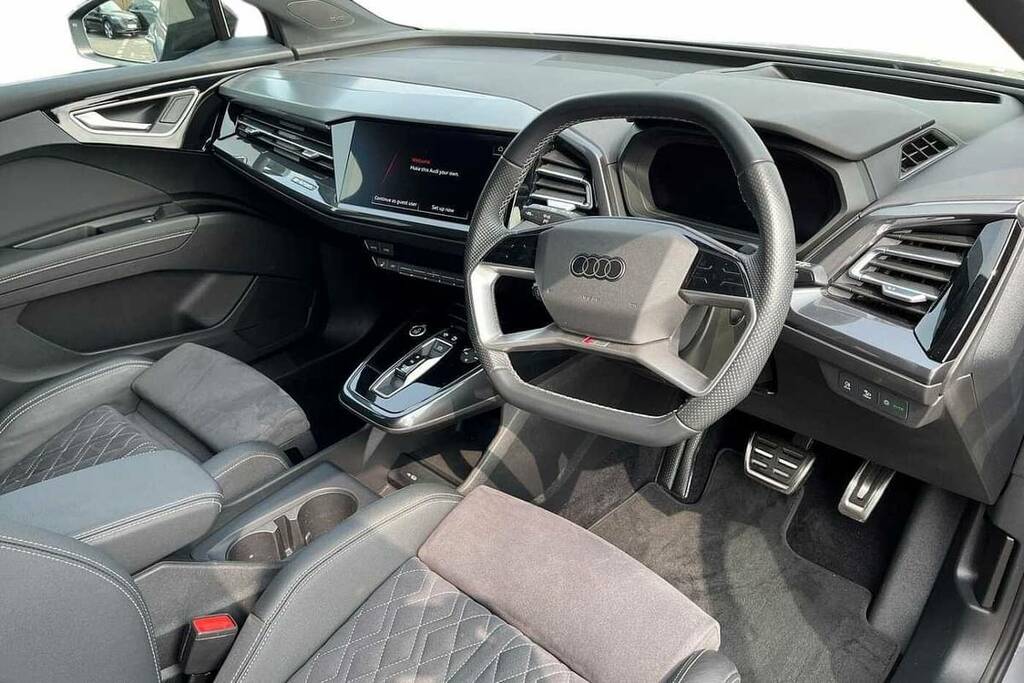 Audi Q4 E Tron 220Kw 50 Quattro 82.77Kwh Edition 1 Grey #6
