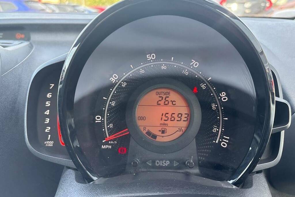 Toyota Aygo Hatchback Red #17
