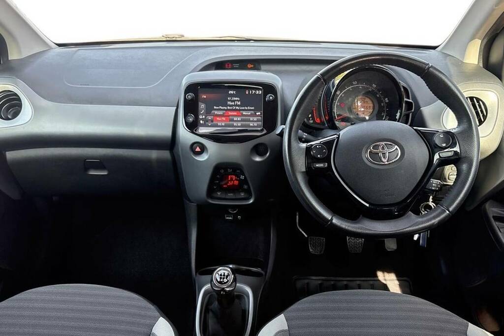 Toyota Aygo Hatchback Red #10