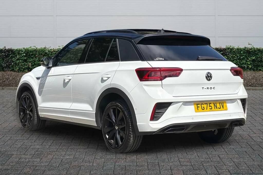 Volkswagen T-Roc Black Edition White #12