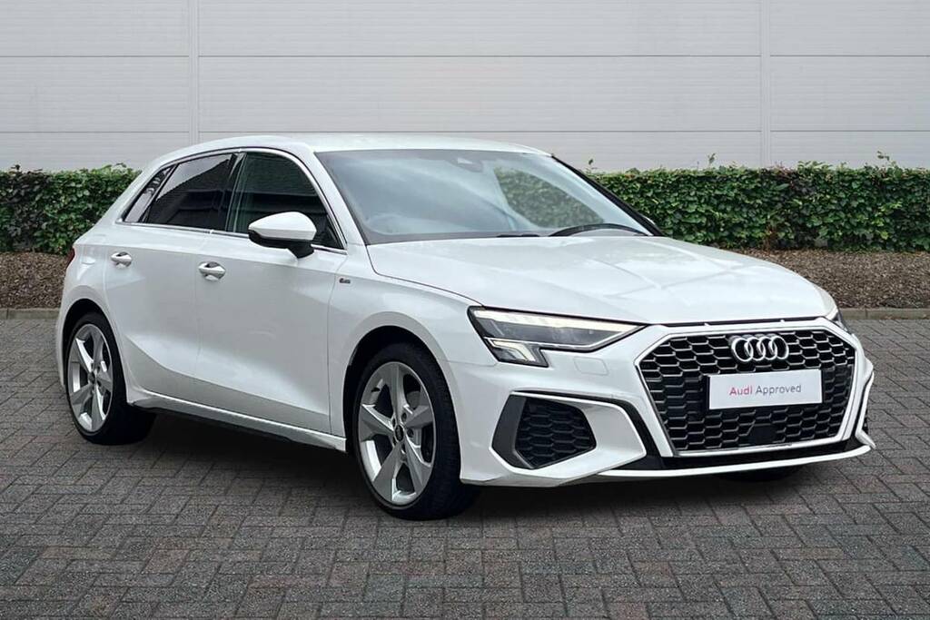 Audi A3 30 Tfsi S Line White