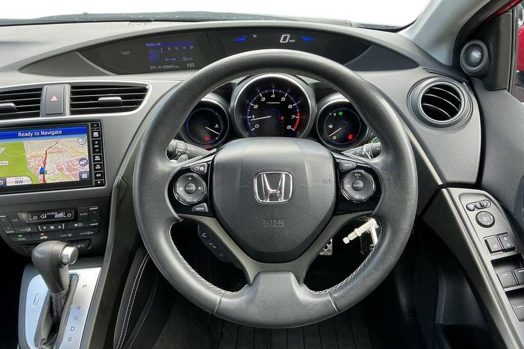Honda Civic 1.8 I-vtec Sr Red #4
