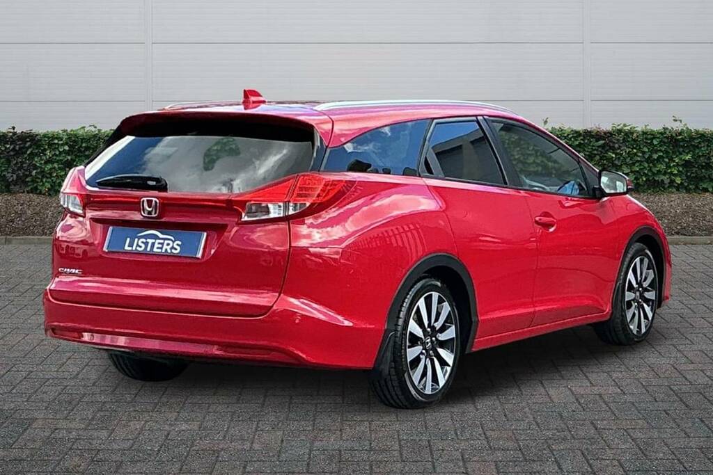 Honda Civic 1.8 I-vtec Sr Red #5