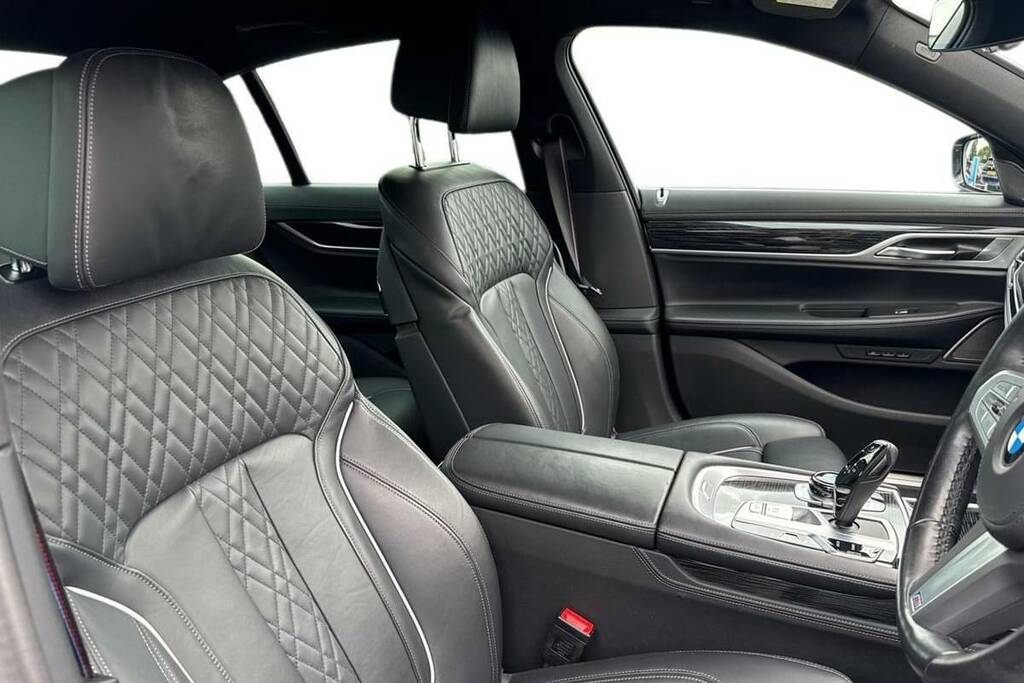 BMW 7 Series 730D Mht M Sport Black #11