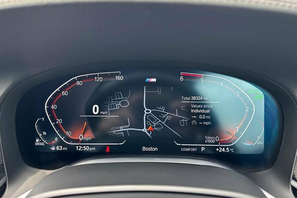 BMW 7 Series 730D Mht M Sport Black #9