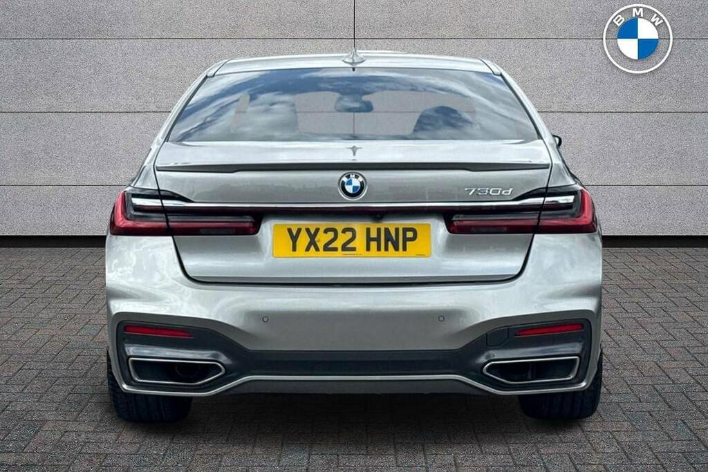 BMW 7 Series 730D Mht M Sport Black #15